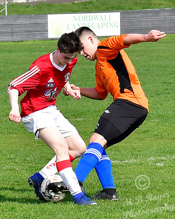 Wick U17s 16 v Fort William U17s 0 Harmsworth Park 21/04/2019