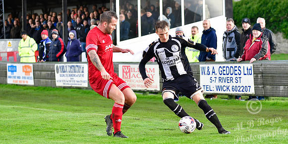 Wick 2 v Brora 3 SHFL Harmsworth Park 07/10/2017