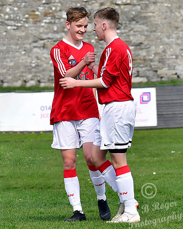Wick U17s 16 v Fort William U17s 0 Harmsworth Park 21/04/2019