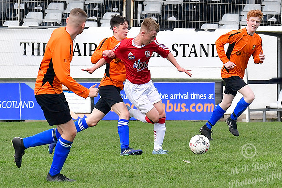 Wick U17s 16 v Fort William U17s 0 Harmsworth Park 21/04/2019