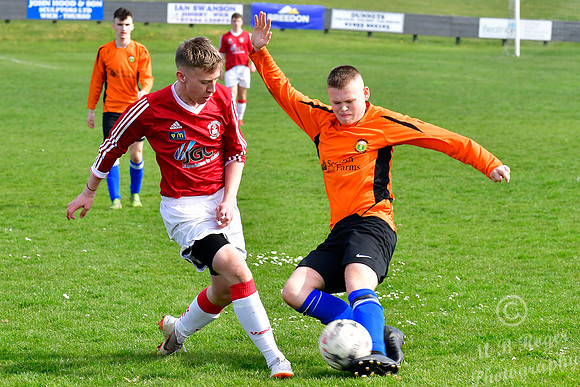 Wick U17s 16 v Fort William U17s 0 Harmsworth Park 21/04/2019