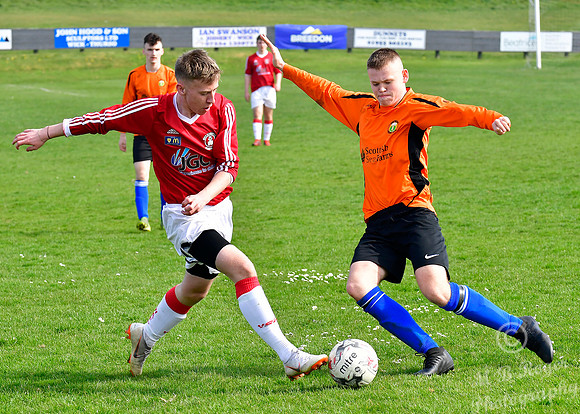 Wick U17s 16 v Fort William U17s 0 Harmsworth Park 21/04/2019