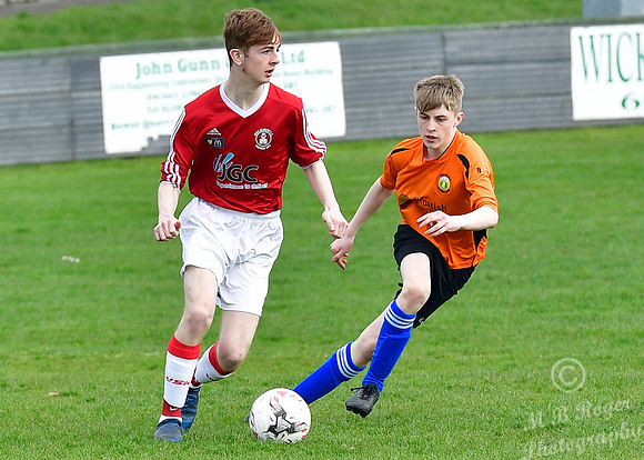 Wick U17s 16 v Fort William U17s 0 Harmsworth Park 21/04/2019