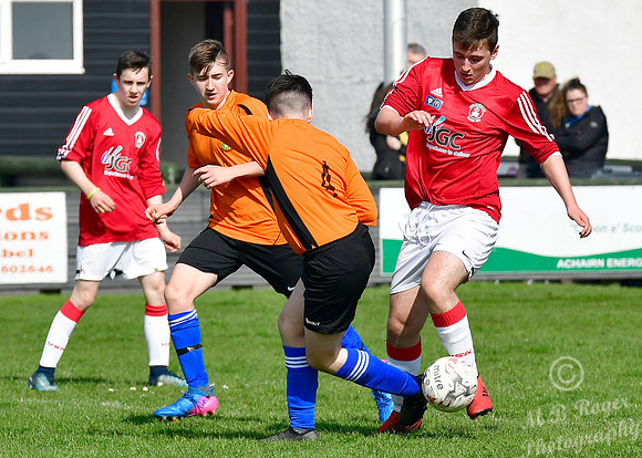 Wick U17s 16 v Fort William U17s 0 Harmsworth Park 21/04/2019