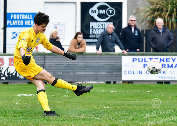 Wick U17s 16 v Fort William U17s 0 Harmsworth Park 21/04/2019