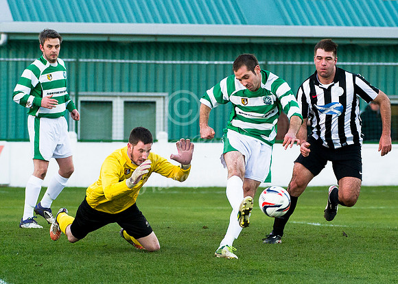Buckie Thistle 2 v Wick Academy 1 SHFL 30/11/2013