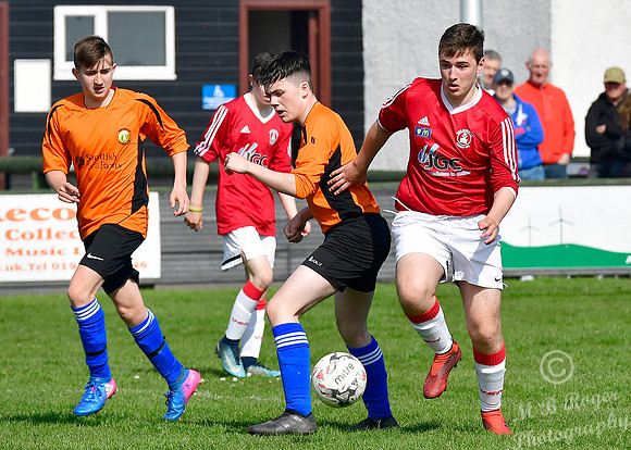Wick U17s 16 v Fort William U17s 0 Harmsworth Park 21/04/2019