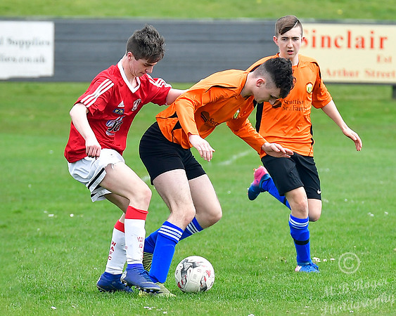 Wick U17s 16 v Fort William U17s 0 Harmsworth Park 21/04/2019