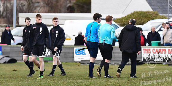 Wick 1 v Buckie Thistle 2 SHFL 11/03/2017 Harmsworth Park
