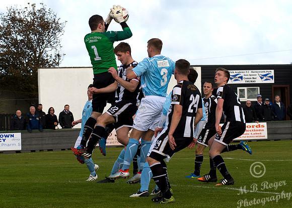 Wick 0 v Fraserburgh 1 SHFL Harmsworth Park 08/10/2016