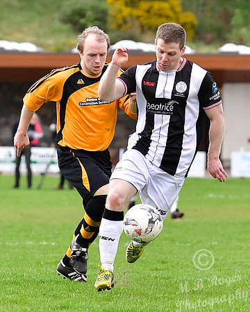 Fort William 1 v Wick Academy 5 SHFL Claggan Park 27/04/2019