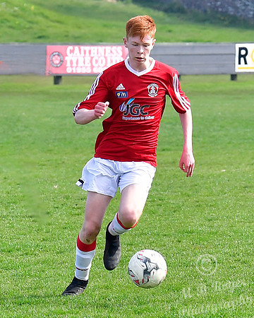 Wick U17s 16 v Fort William U17s 0 Harmsworth Park 21/04/2019