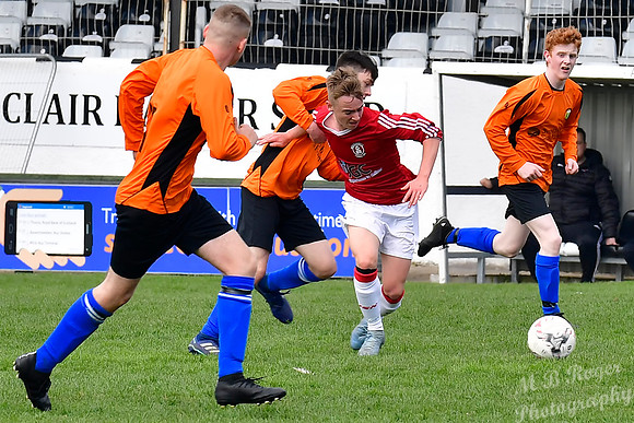Wick U17s 16 v Fort William U17s 0 Harmsworth Park 21/04/2019