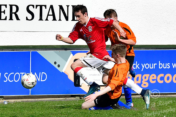 Wick U17s 16 v Fort William U17s 0 Harmsworth Park 21/04/2019