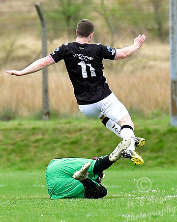 Fort William 1 v Wick Academy 5 SHFL Claggan Park 27/04/2019