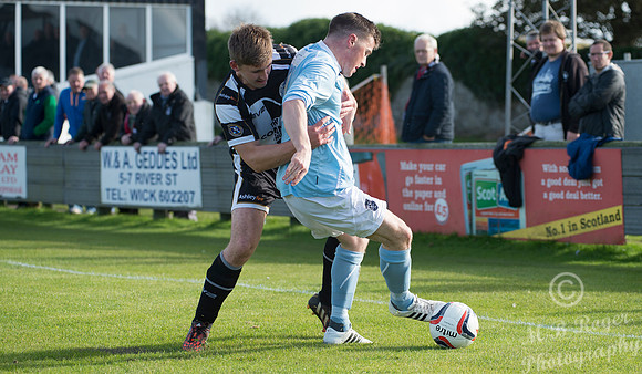 Wick 0 v Fraserburgh 1 SHFL Harmsworth Park 08/10/2016
