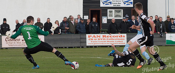 Wick 0 v Fraserburgh 1 SHFL Harmsworth Park 08/10/2016