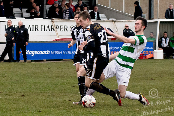 Wick 1 v Buckie Thistle 2 SHFL 11/03/2017 Harmsworth Park