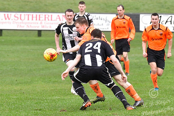 Wick 1 v Rothes 1 SHFL Harmsworth Park 01/04/2017