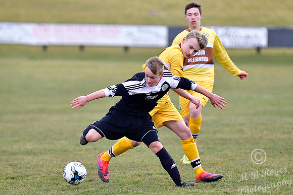 Wick U17s 7 v Forres U17s 0 Harmsworth Park 25/03/2018