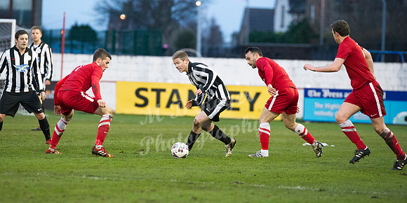 Brora 2 v Wick 1 SHFL 28/12/13
