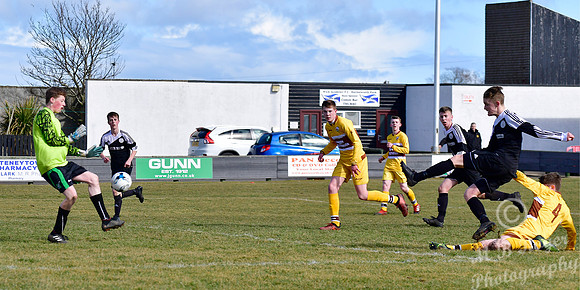 Wick U17s 7 v Forres U17s 0 Harmsworth Park 25/03/2018