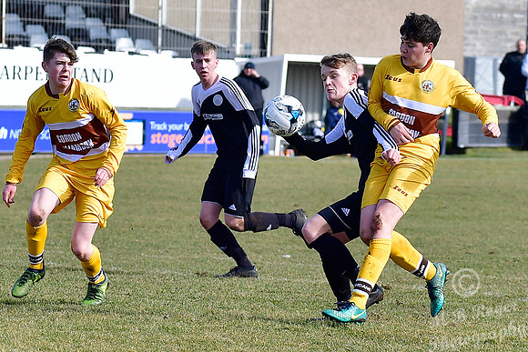 Wick U17s 7 v Forres U17s 0 Harmsworth Park 25/03/2018