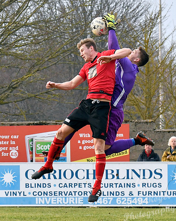 Inverurie 1 v Wick 1 SHFL Harlaw Park 23/02/2019