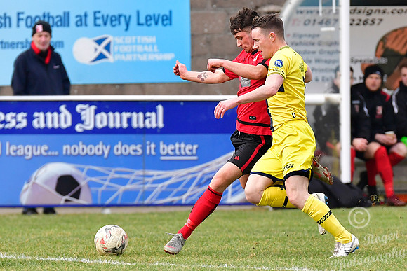 Inverurie 1 v Wick 1 SHFL Harlaw Park 23/02/2019