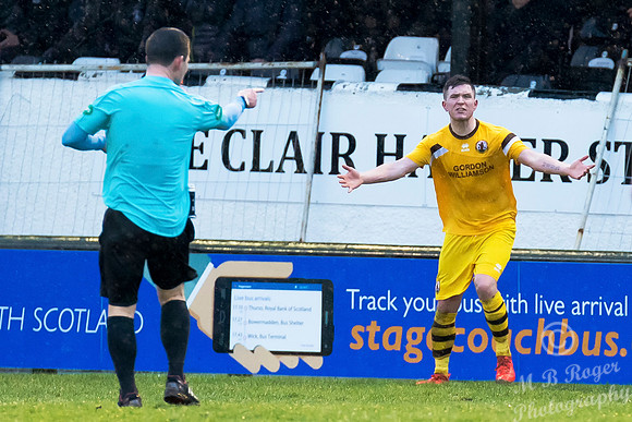 Wick 2 Forres 2 SHFL 04/02/2017 Harmsworth Park