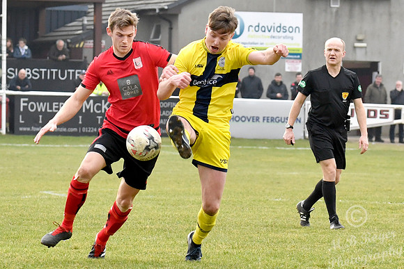 Inverurie 1 v Wick 1 SHFL Harlaw Park 23/02/2019