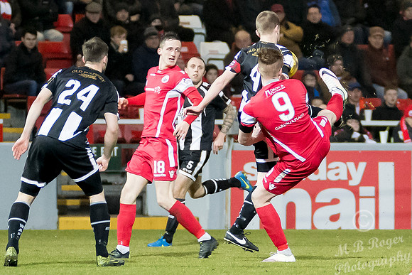 Stirling Albion 2 v Wick 0 SCR3  Forthbank Stadium 03/12/2016