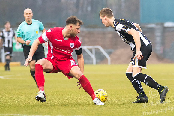 Stirling Albion 2 v Wick 0 SCR3  Forthbank Stadium 03/12/2016