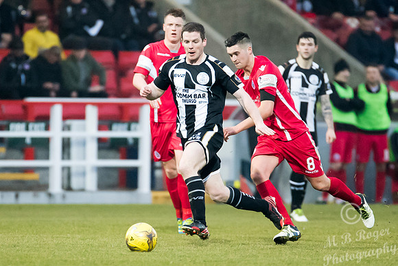 Stirling Albion 2 v Wick 0 SCR3  Forthbank Stadium 03/12/2016