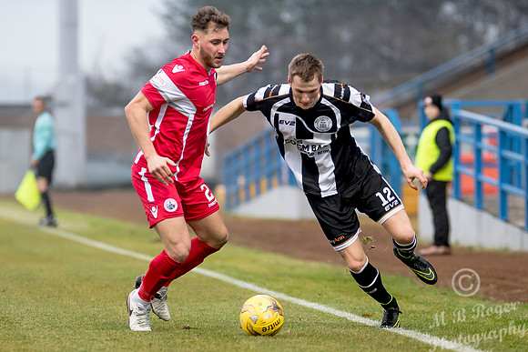 Stirling Albion 2 v Wick 0 SCR3  Forthbank Stadium 03/12/2016