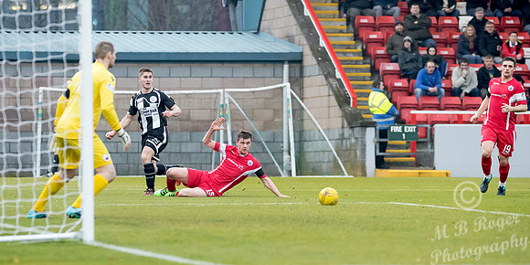 Stirling Albion 2 v Wick 0 SCR3  Forthbank Stadium 03/12/2016