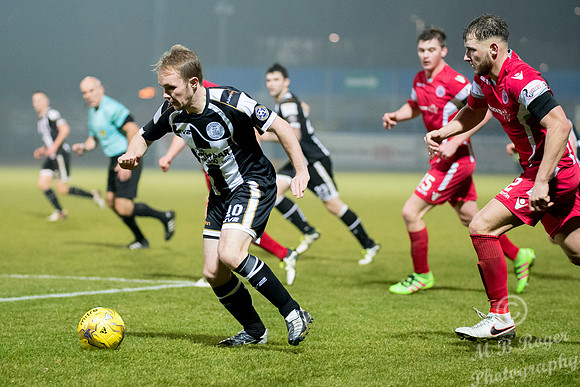 Stirling Albion 2 v Wick 0 SCR3  Forthbank Stadium 03/12/2016