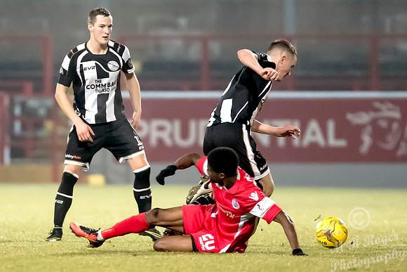Stirling Albion 2 v Wick 0 SCR3  Forthbank Stadium 03/12/2016