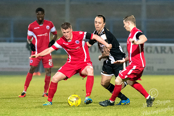Stirling Albion 2 v Wick 0 SCR3  Forthbank Stadium 03/12/2016