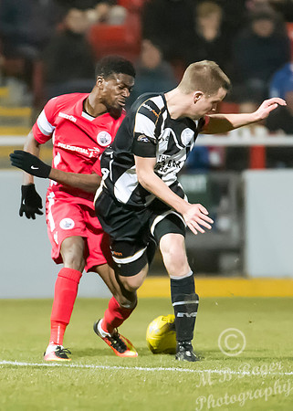 Stirling Albion 2 v Wick 0 SCR3  Forthbank Stadium 03/12/2016