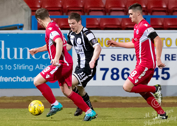 Stirling Albion 2 v Wick 0 SCR3  Forthbank Stadium 03/12/2016