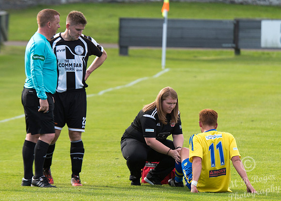 Wick 1 v Inverurie 1 SHFL Harmsworth Park 03/09/2016