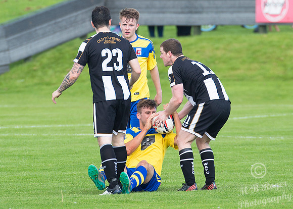 Wick 1 v Inverurie 1 SHFL Harmsworth Park 03/09/2016