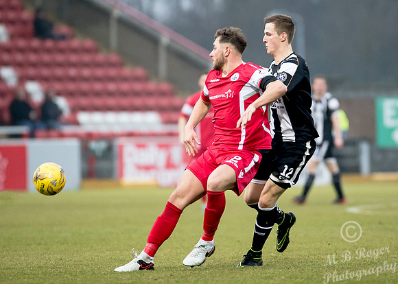 Stirling Albion 2 v Wick 0 SCR3  Forthbank Stadium 03/12/2016