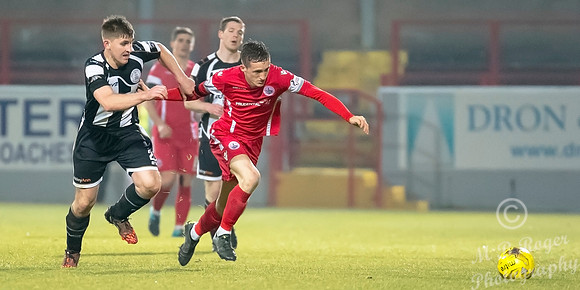 Stirling Albion 2 v Wick 0 SCR3  Forthbank Stadium 03/12/2016