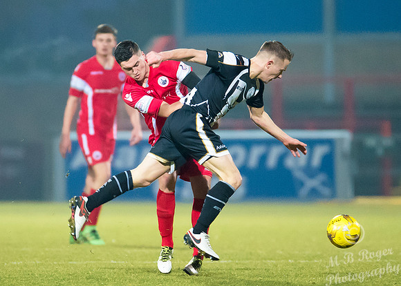 Stirling Albion 2 v Wick 0 SCR3  Forthbank Stadium 03/12/2016