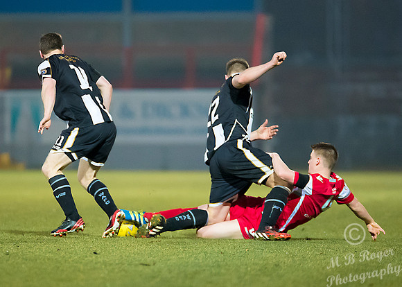 Stirling Albion 2 v Wick 0 SCR3  Forthbank Stadium 03/12/2016