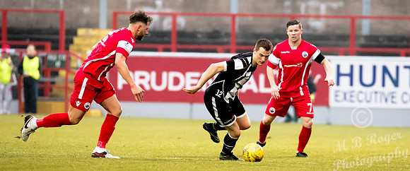 Stirling Albion 2 v Wick 0 SCR3  Forthbank Stadium 03/12/2016