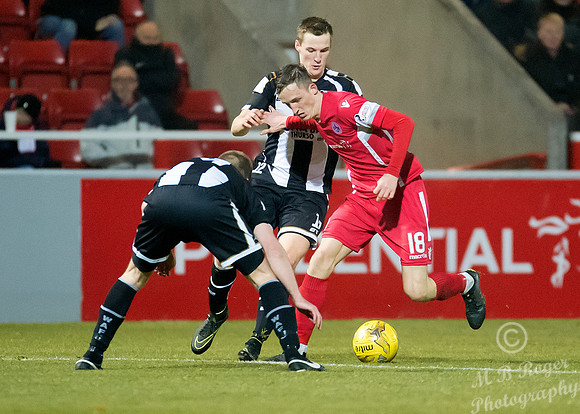 Stirling Albion 2 v Wick 0 SCR3  Forthbank Stadium 03/12/2016