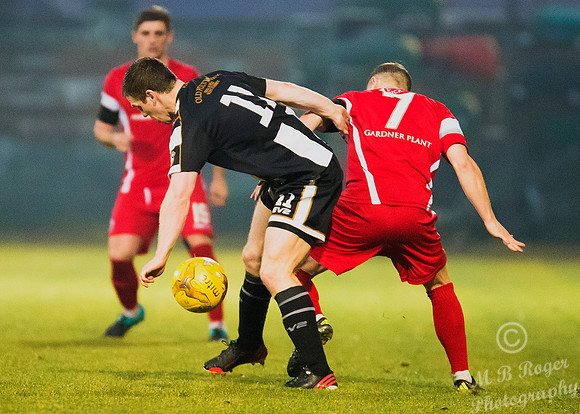 Stirling Albion 2 v Wick 0 SCR3  Forthbank Stadium 03/12/2016